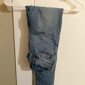 high waisted jeans